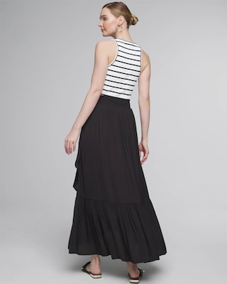 Ruffle Midi Skirt White House Black Market